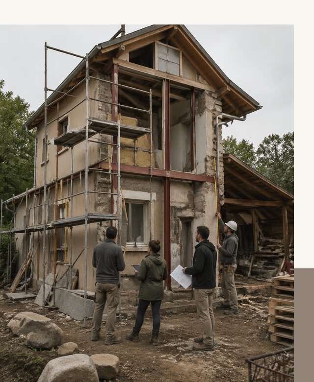 Реконструкция загородного дома под ключ в Евпатории от бюро
