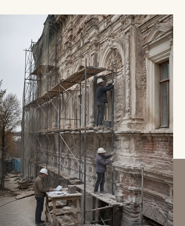 Реставрация объектов культурного наследия под ключ в Евпатории