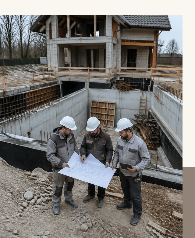 Проектирование и строительство домов с подвалом под ключ в Евпатории