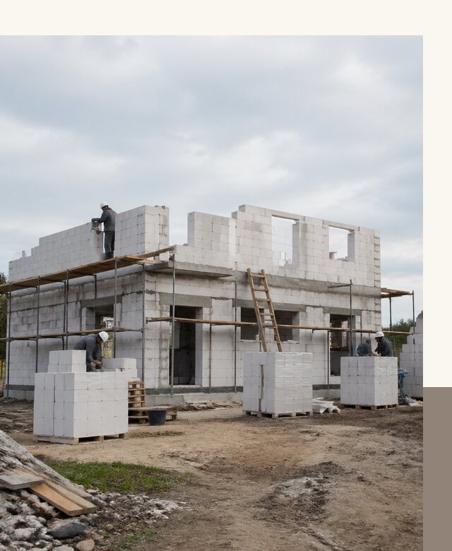 Строительство домов из газобетона в Евпатории под ключ